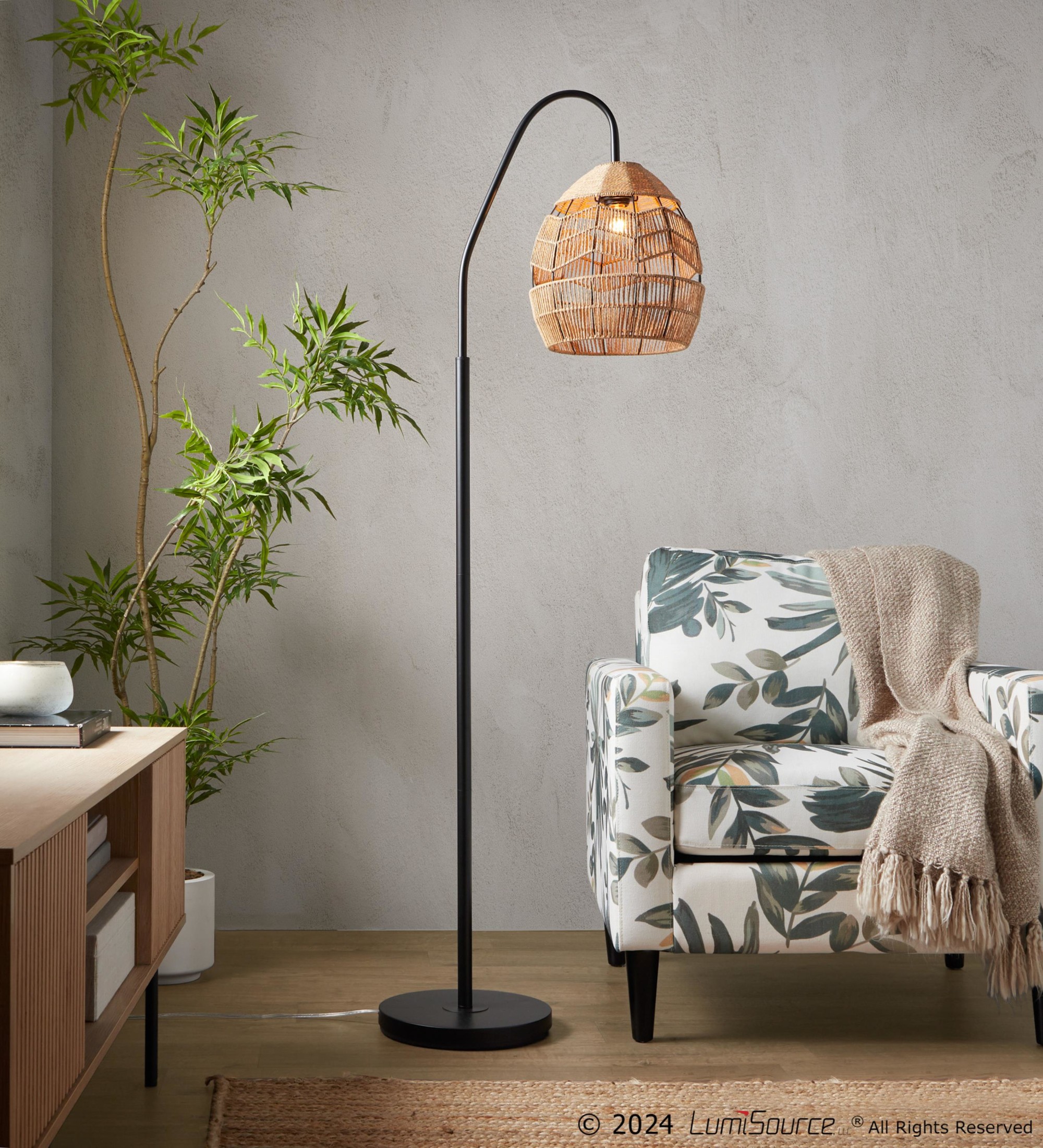 Congo 64" Metal Floor Lamp